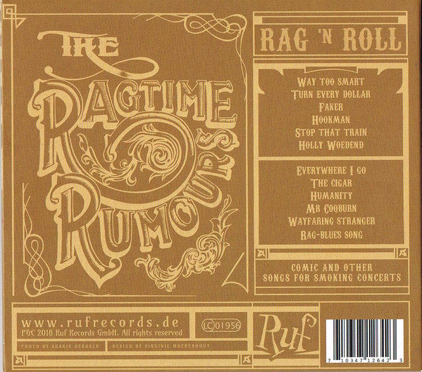 The Ragtime Rumours : Rag 'N Roll (CD, Album)