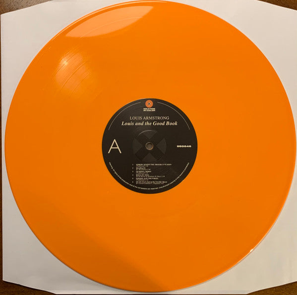 Louis Armstrong And His All-Stars With The Sy Oliver Choir : Louis And The Good Book (LP, Album, RE, Ora)
