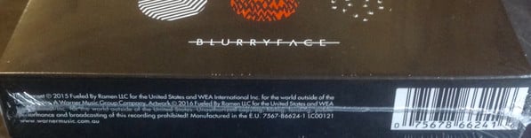 Twenty One Pilots : Blurryface / Vessel (2xCD, Comp, S/Edition)