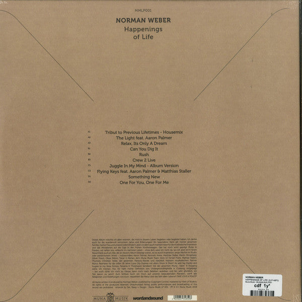 Norman Weber : Happenings Of Life (2x12", Album, Sil)