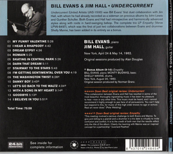 Bill Evans - Jim Hall : Undercurrent (CD, Comp, Ltd, RE, RM)