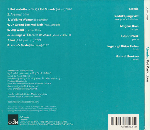 Atomic (2) : Pet Variations (CD, Album)
