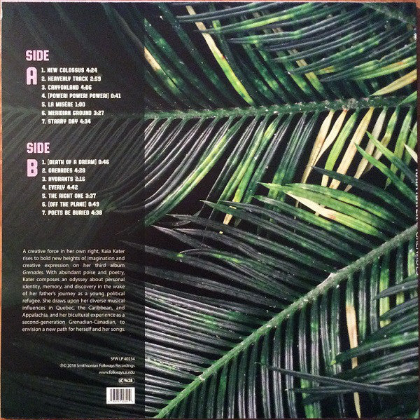 Kaia Kater : Grenades (LP, Album)