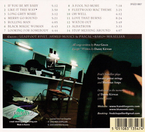Fred Chapellier : Plays Peter Green (CD, Album)
