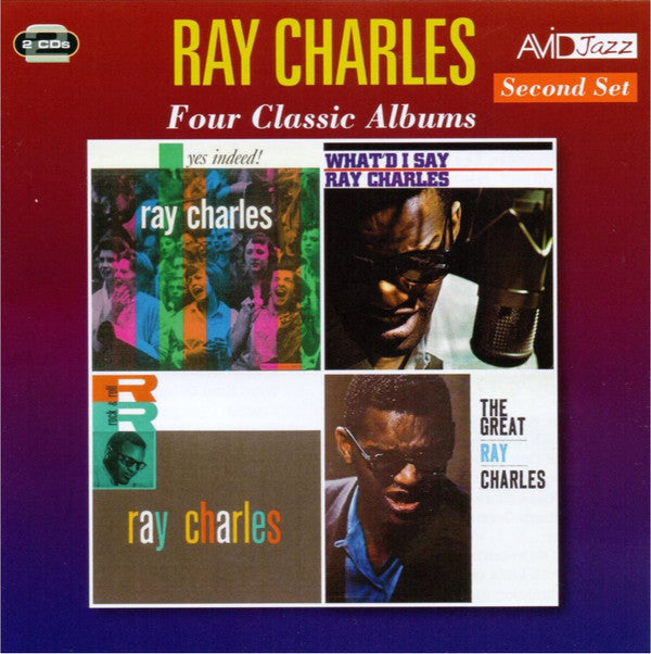 Ray Charles : Four Classic Albums (2xCD, Comp, RM)