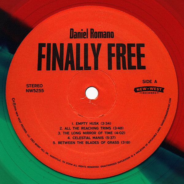 Daniel Romano : Finally Free (LP, Album, Red)