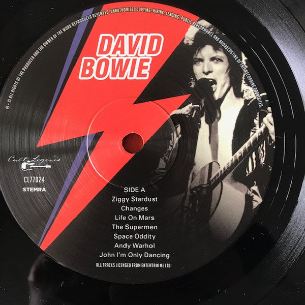 David Bowie : Santa Monica '72 (LP, Unofficial, 180)
