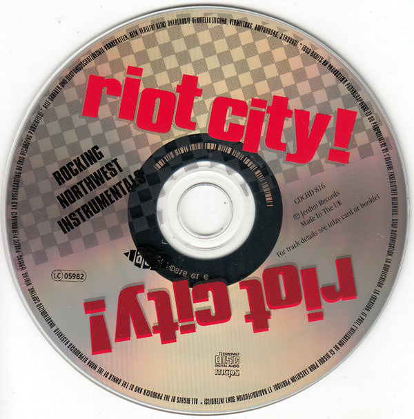 Various : Riot City! Rocking Northwest Instrumentals (CD, Comp)