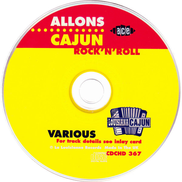 Various : Allons Cajun Rock 'N' Roll (CD, Comp)