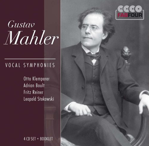 Gustav Mahler : Vocal Symphonies (4xCD, Comp, Mono, RM)