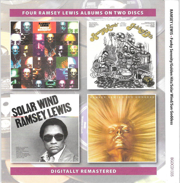 Ramsey Lewis : Funky Serenity / Golden Hits / Solar Winds / Sun Goddess (2xCD, Comp, RM)