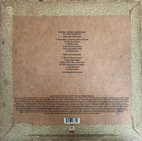 Kaiser Chiefs : Employment (LP, Album, RE, Gat)