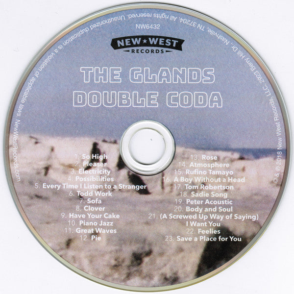 The Glands : Double Coda (CD, Album)