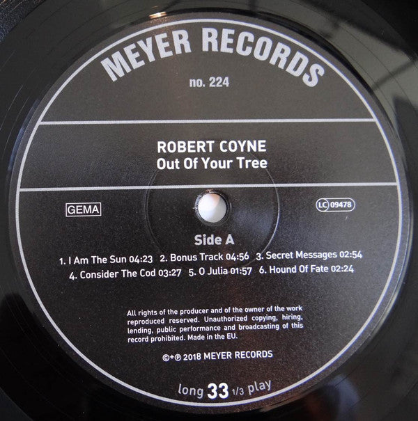 Robert Coyne : Out Of Your Tree (LP, Album)