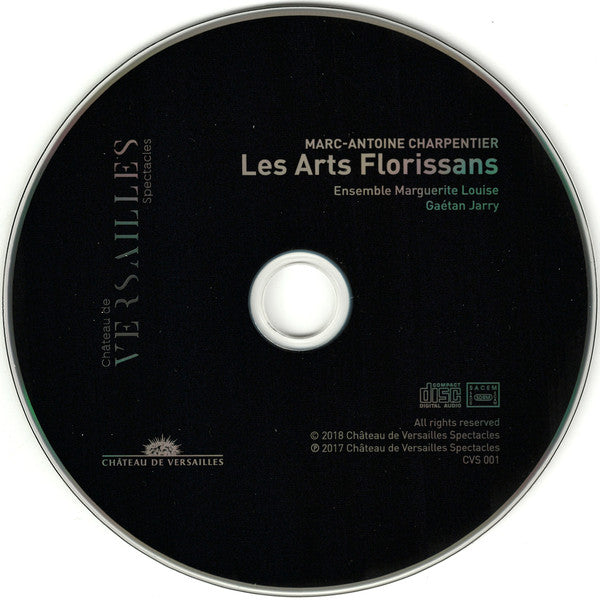 Marc Antoine Charpentier – Gaétan Jarry, Ensemble Marguerite Louise : Les Arts Florissans (Idylle En Musique) (CD, Album)
