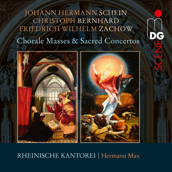 Johann Hermann Schein, Christoph Bernhard (2), Friedrich Wilhelm Zachow - Rheinische Kantorei, Hermann Max : Chorale Masses & Sacred Concertos (CD, Album)