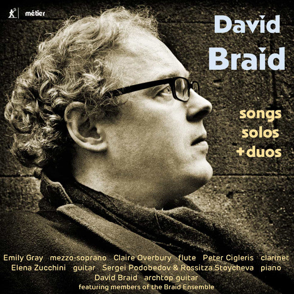 David Braid (2) : Songs Solos & Duos (CD, Album)