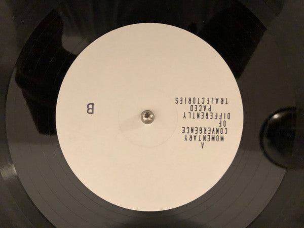 Maurizio Ravalico : A Momentary Convergence of Differently Paced Trajectories (12", EP, Num)