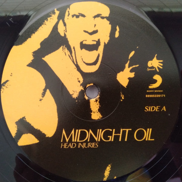 Midnight Oil : Head Injuries (LP, Album, RM, 180)