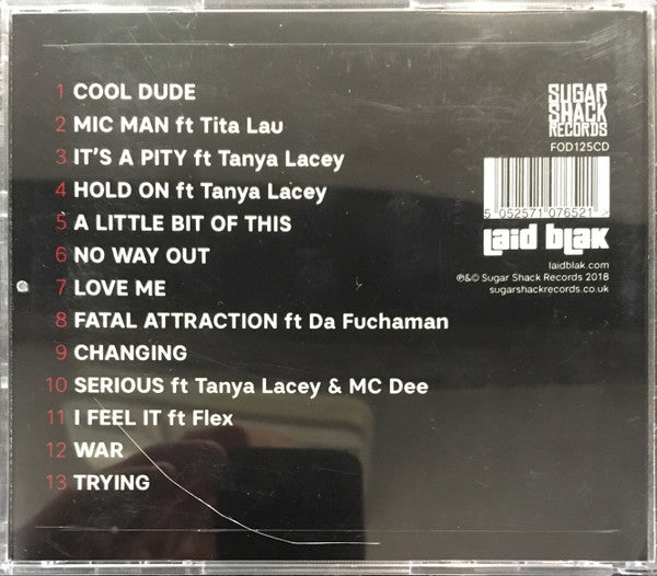 Laid Blak : About Time (CDr, Album)
