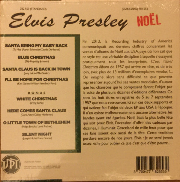 Elvis Presley : Noël (CD, Comp)