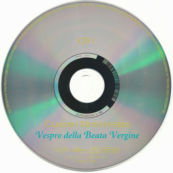 Claudio Monteverdi – Ludus Modalis, Bruno Boterf : Vespro Della Beata Vergine (2xCD, Album)