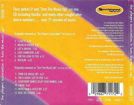 The Players Association : The Players Association + Turn The Music Up! (CD, Comp)