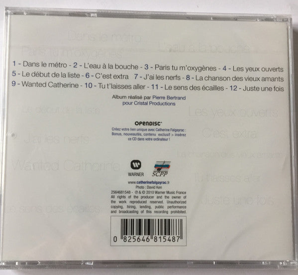 Catherine Falgayrac : À Fleur De Mots (CD, Album)
