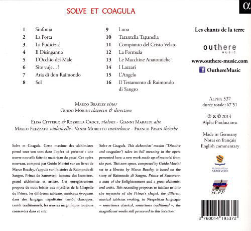 Marco Beasley, Guido Morini, Accordone : Solve Et Coagula (CD)