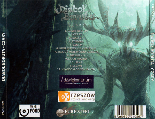 Diaboł Boruta : Czary (CD, Album)