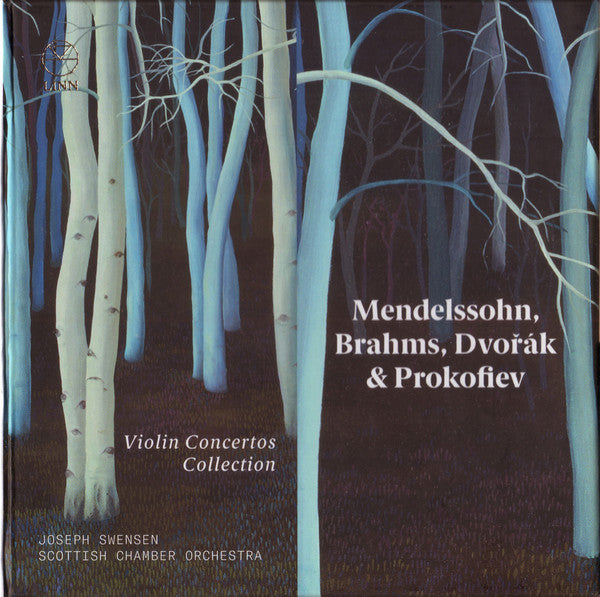 Felix Mendelssohn-Bartholdy, Johannes Brahms, Antonín Dvořák & Sergei Prokofiev, Joseph Swensen, Scottish Chamber Orchestra : Violin Concertos Collection (4xCD, Comp + Box)