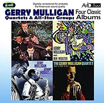 Gerry Mulligan, Gerry Mulligan Quartet : Four Classic Albums (2xCD, Comp, RM)