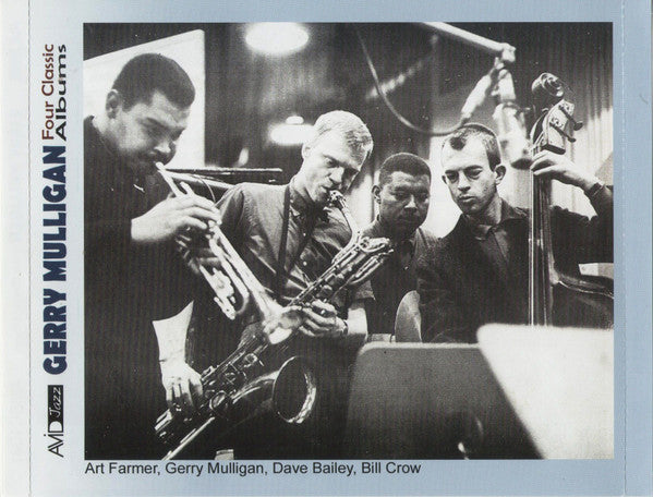 Gerry Mulligan, Gerry Mulligan Quartet : Four Classic Albums (2xCD, Comp, RM)