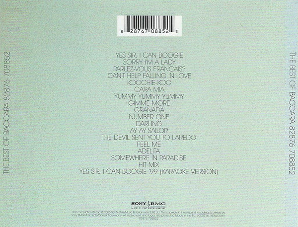 Baccara : The Best Of Baccara (CD, Comp)