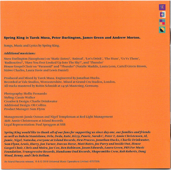 Spring King : A Better Life (CD, Album)