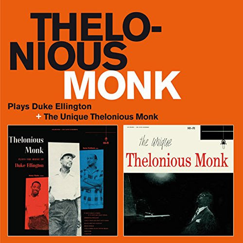 Thelonious Monk : Plays Duke Ellington + The Unique Thelonious Monk (CD, Comp, RE, RM)