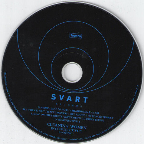 Cleaning Women : Intersubjectivity (CD, Album)
