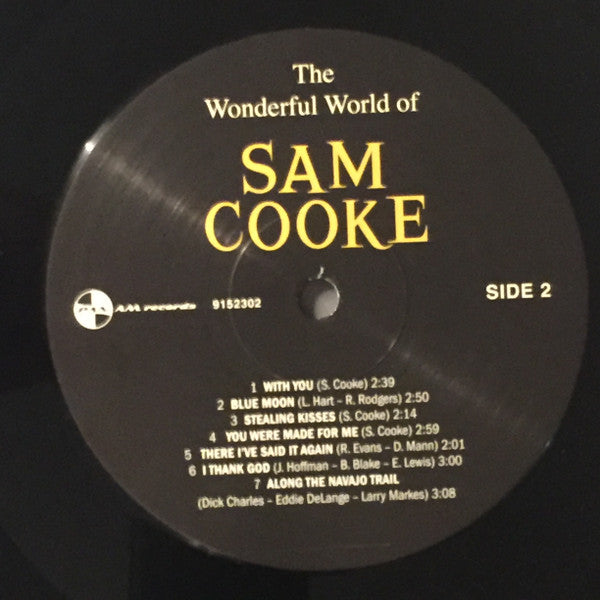 Sam Cooke : The Wonderful World Of Sam Cooke (LP, Comp, RE)