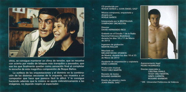 Roque Baños : Tres 60 (Original Motion Picture Soundtrack) (CD)