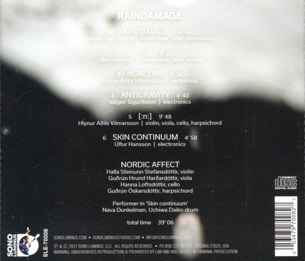 Nordic Affect : Raindamage (CD, Album)