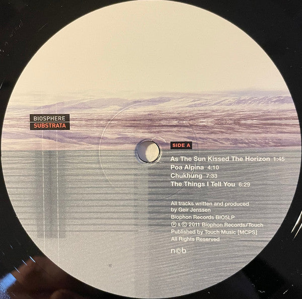 Biosphere : Substrata (2xLP, Album, RM, RP, Gat)