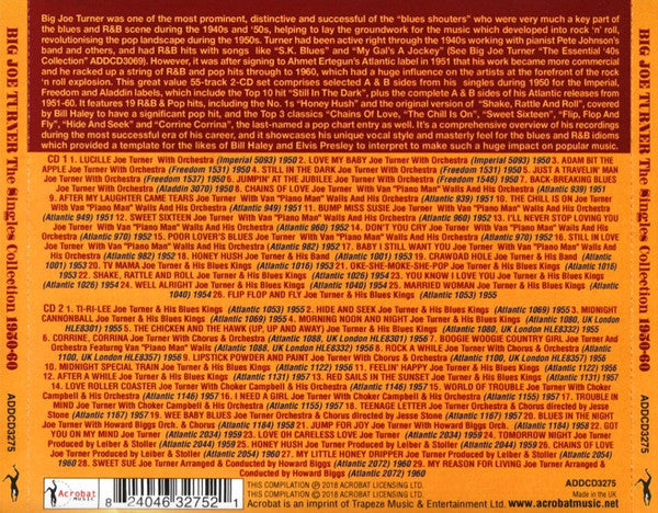 Big Joe Turner : The Singles Collection 1950-60 (2xCD, Comp)