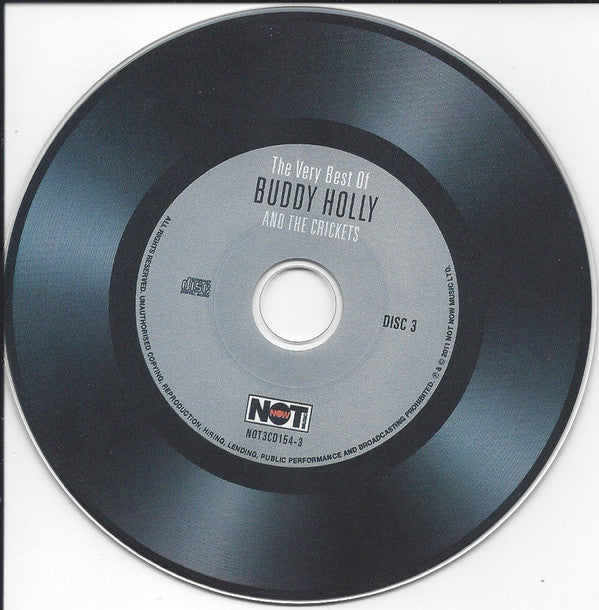 Buddy Holly : The Very Best Of Buddy Holly And the Crickets (3xCD, Comp, RM)