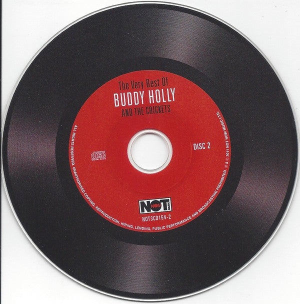 Buddy Holly : The Very Best Of Buddy Holly And the Crickets (3xCD, Comp, RM)