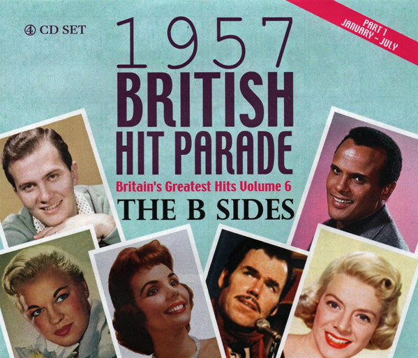 Various : 1957 British Hit Parade The B Sides - Part 1 (4xCD, Comp)