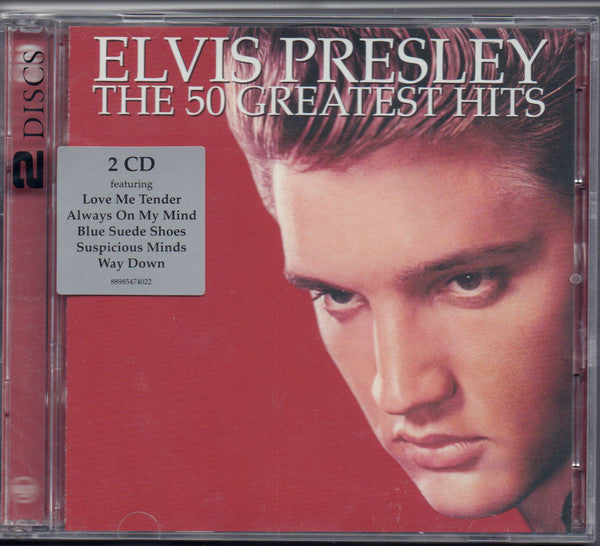 Elvis Presley : The 50 Greatest Hits (2xCD, Comp, RE)