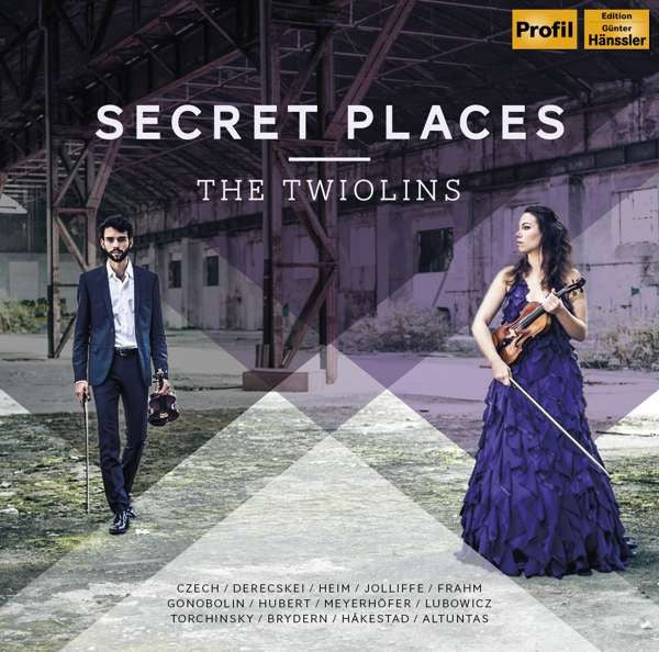 The Twiolins : Secret Places (CD, Album)