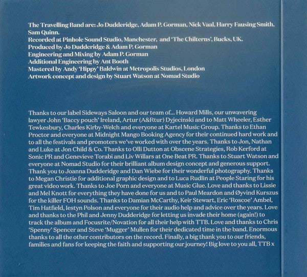 The Travelling Band : Sails (CD, Album)