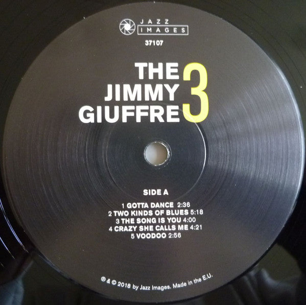 The Jimmy Giuffre Trio : The Jimmy Giuffre 3 (LP, Album, Mono, Ltd, RE, 180)