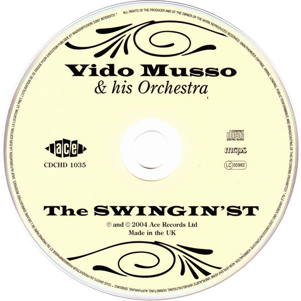Vido Musso : The Swingin'st (CD, Comp, Mono, RM)